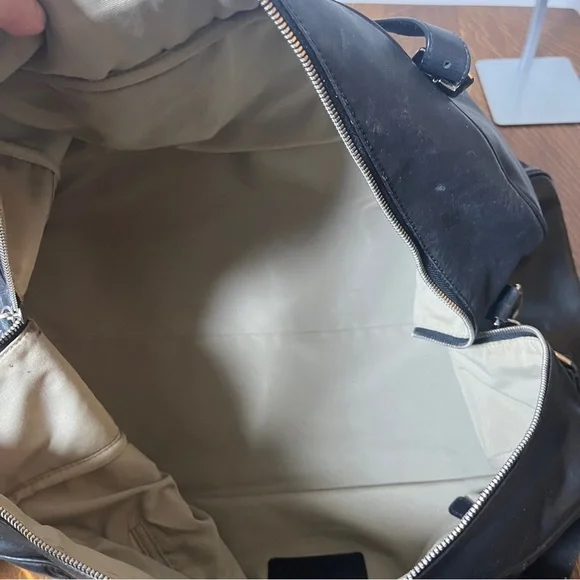 Coach Black Leather Voyage Weekender Travel Bag w/COA - Picture 5 of 15